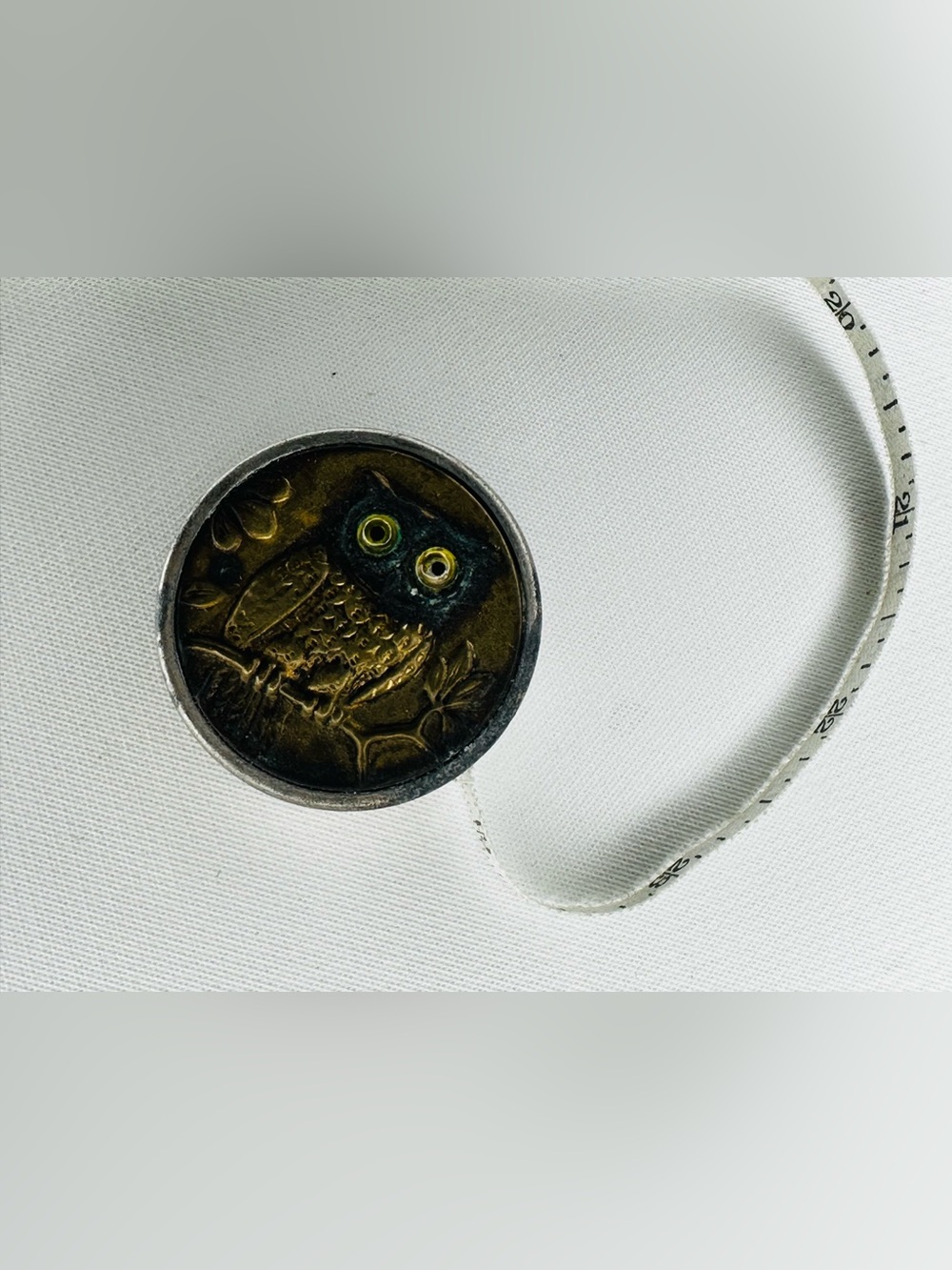 Vintage Owl Retractable Tape Measure Sewing Tailor Pocket Measuring Tape 60”